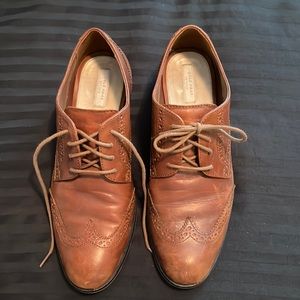 Cole Haan Women’s Size 7.5 Lace Up Wingtip Leather Shoes